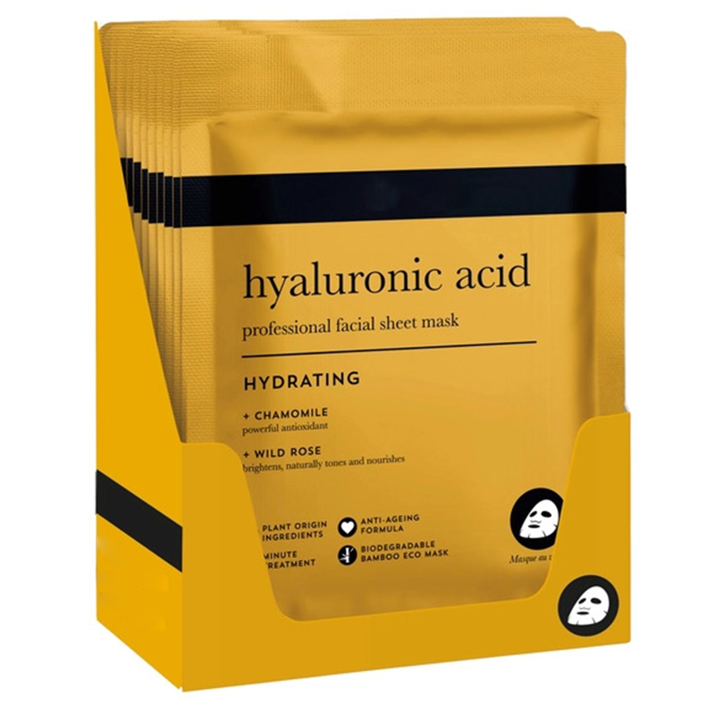 Hyaluronic Acid Hydrating Sheet Mask – 1 Pack