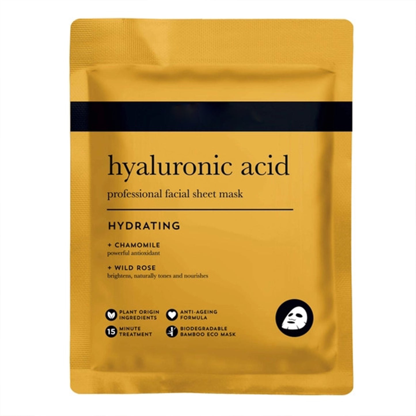 Hyaluronic Acid Hydrating Sheet Mask – 1 Pack