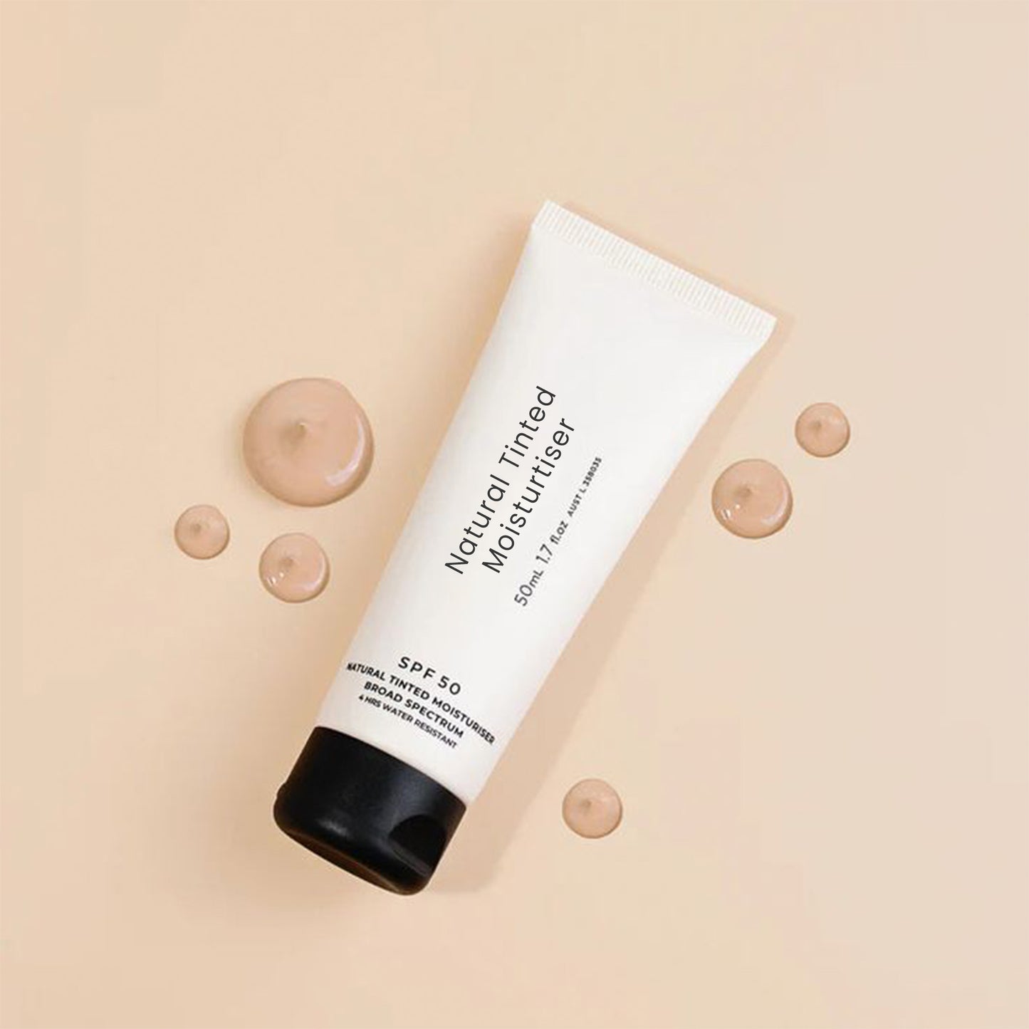 SPF 50 Tinted Moisturiser – Medium-Dark