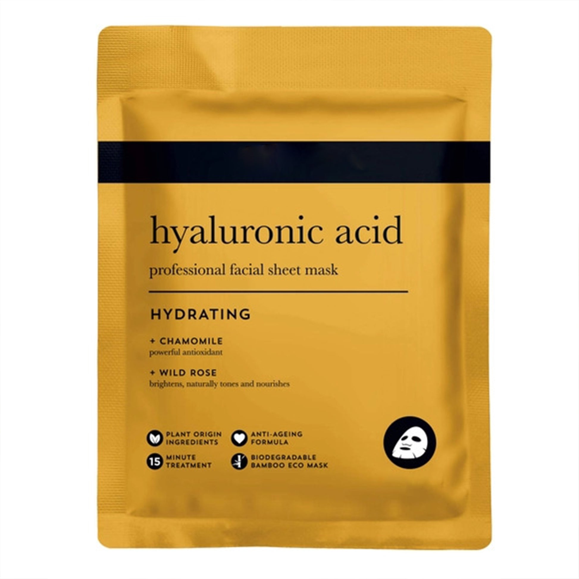 Hyaluronic Acid Hydrating Sheet Mask – 1 Pack