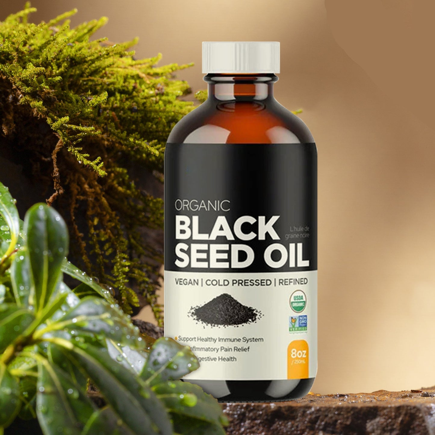Pure Black Seed Oil – Cold Pressed Nigella Sativa